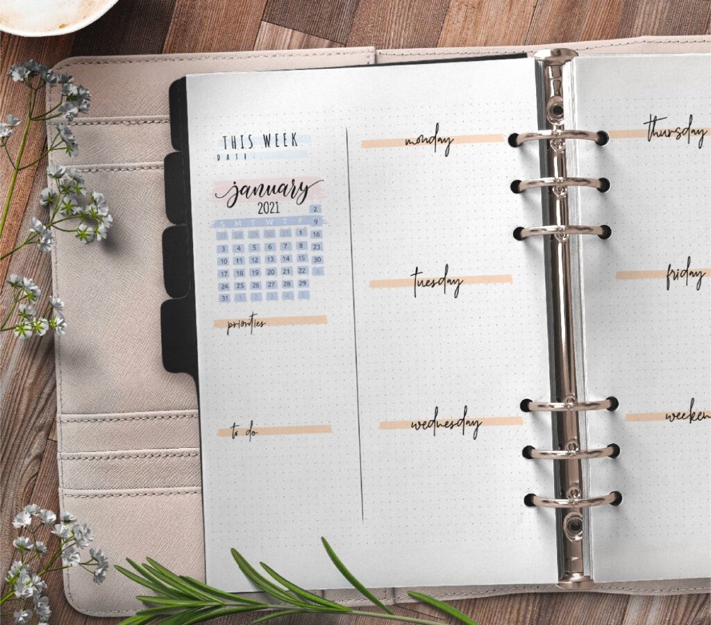 Perchè il layout a puntini è perfetto per un bullet journal?